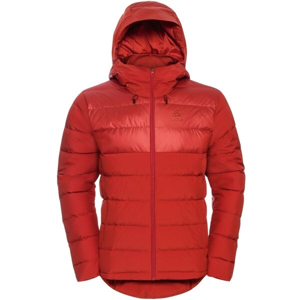 Odlo M SEVERINN-THERMIC HOODED INSULATED JACKET Pánská recyklovaná péřová bunda