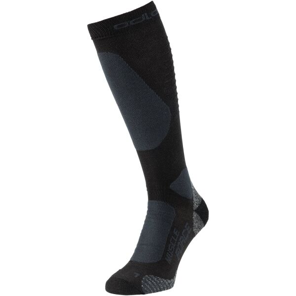 Odlo SOCKS OVER CALF PRIMALOFTMUSCLE FORCE W Kompresní lyžařské ponožky