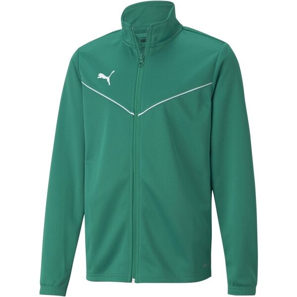 Puma TEAMRISE TRAINING POLY JACKET JR Chlapecká mikina