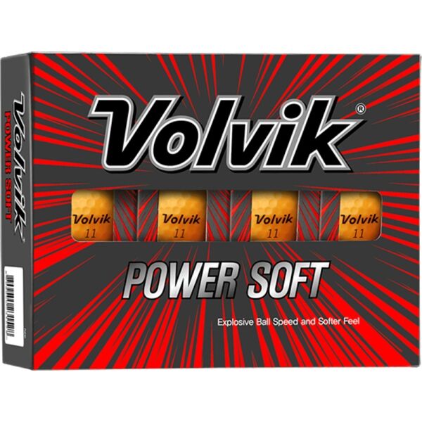 VOLVIK VV POWER SOFT 12 ks Sada golfových míčků