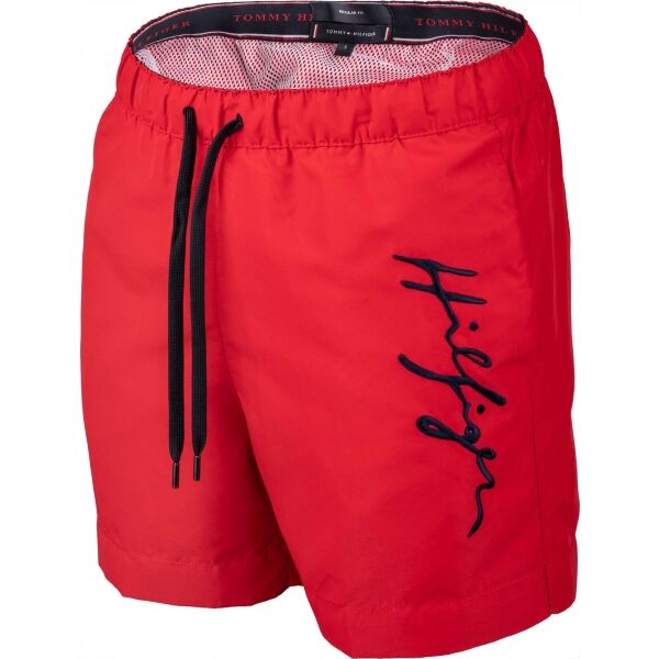 Tommy Hilfiger LOGO-S-MEDIUM DRAWSTRING Pánské plavecké šortky