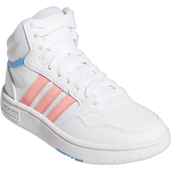 adidas HOOPS 3.0 MID K Dětské kotníkové tenisky