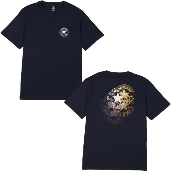 Converse CLASSIC FIT SEASONAL CHUCK PATCH NOVELTY TEE Unisexové tričko