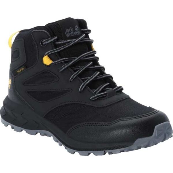 Jack Wolfskin WOODLAND TEXAPORE MID K Dětská treková obuv