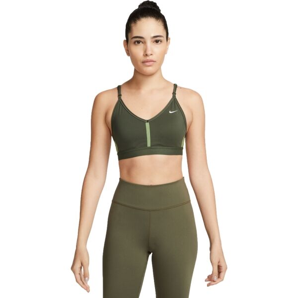 Nike DF INDY V-NECK BRA W Dámská sportovní podprsenka