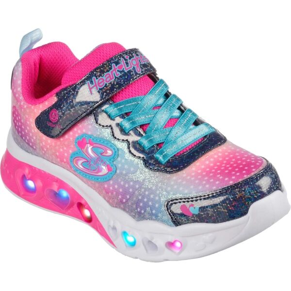 Skechers FLUTTER HEART LIGHTS-SIMPLY LOVE Dívčí volnočasová obuv