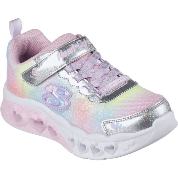 Skechers FLUTTER HEART LIGHTS Dětská volnočasová obuv