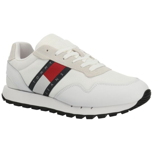 Tommy Hilfiger RETRO LEATHER TJM RUNNER Pánská volnočasová obuv