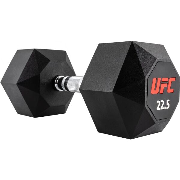 UFC OCTAGON DUMBBELL 22.5 KG Jednoruční šestihranná činka