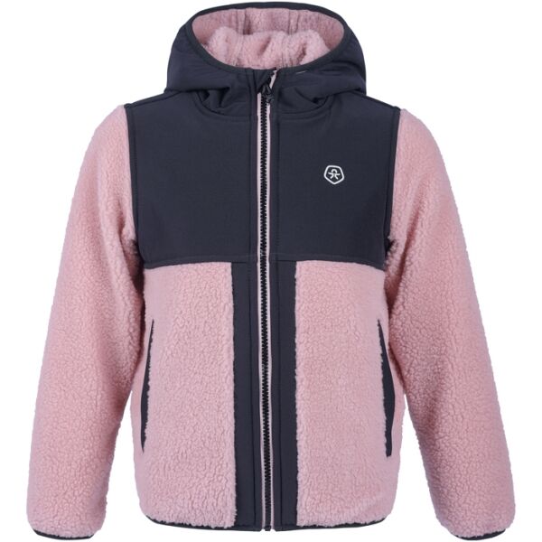 COLOR KIDS TEDDY FLEECE JACKET Dětská flísová mikina