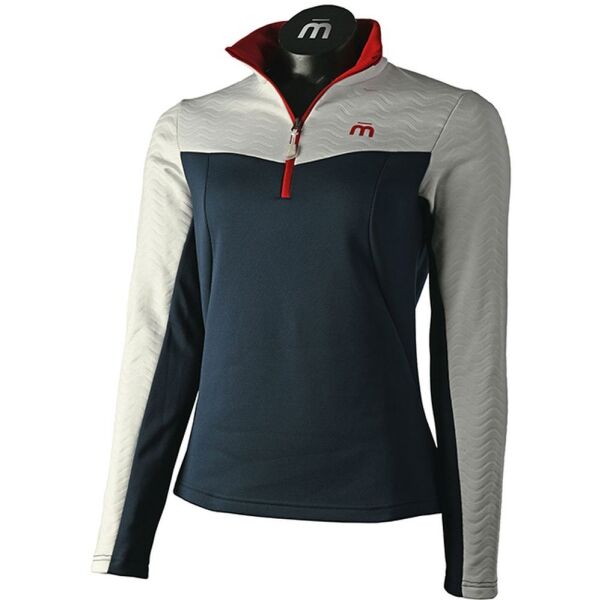 Mico MAGLIA 1/2 COLLO 1/2 ZIP W X-PERF Dámská mikina s polovičním zipem