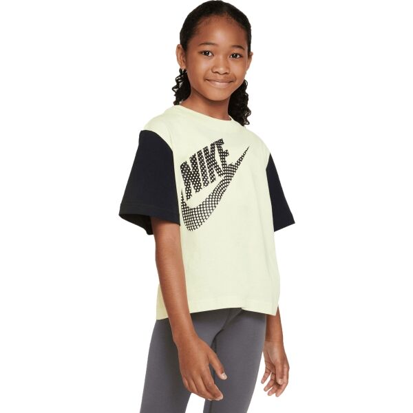 Nike NSW TEE ESSNTL BOXY TEE Dívčí tričko