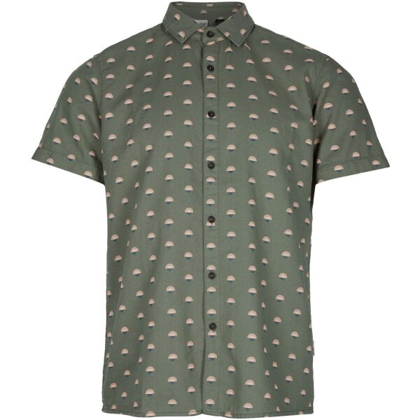 O'Neill AOP CHAMBRAY SHIRT Pánská košile s krátkým rukávem