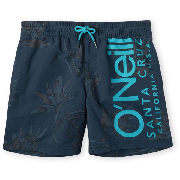 O'Neill CALI FLORAL SHORTS Chlapecké koupací šortky