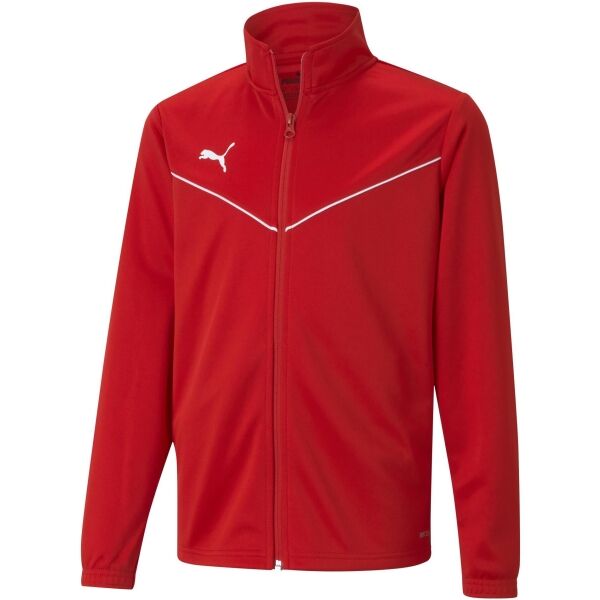 Puma TEAMRISE TRAINING POLY JACKET JR Chlapecká mikina