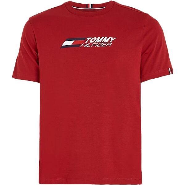 Tommy Hilfiger ESSENTIALS BIG LOGO S/S TEE Pánské tričko