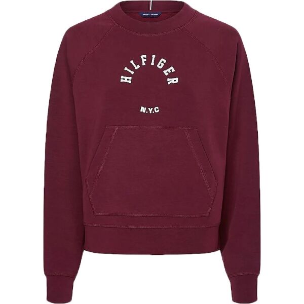 Tommy Hilfiger RLX SUEDED MODAL C-NK SWEATSHIRT Dámská mikina