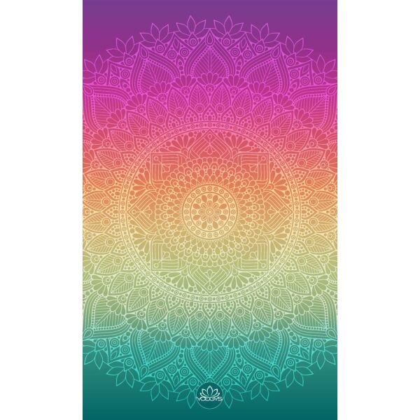 YOGGYS SMALL TOWEL CHAKRAS Ručník na jógu