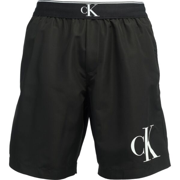 Calvin Klein MONOGRAM-LONG WAISTBAND Pánské koupací šortky