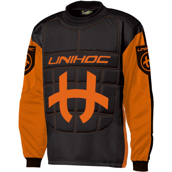 Unihoc GOALIE SWEATER SHIELD JR Juniorský florbalový brankářský dres