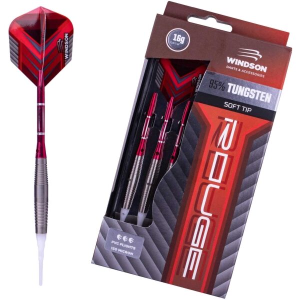 Windson ROUGE 16 G TUNGSTEN SET Wolframový set šipek s měkkými hroty