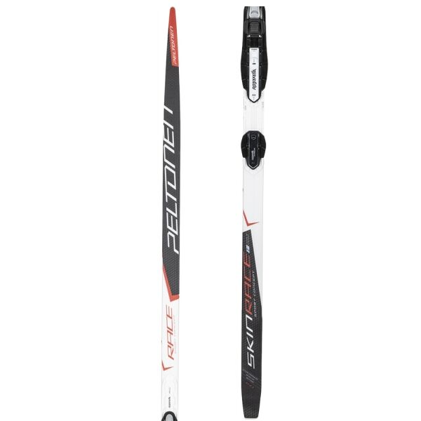 Peltonen SET SKINRACE CL X-STIFF+CLASIC AUTO Běžecké lyže na klasiku se stoupacími pásy