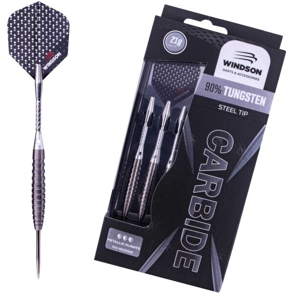 Windson CARBIDE 21 G TUNGSTEN SET Wolframový set šipek s ocelovými hroty