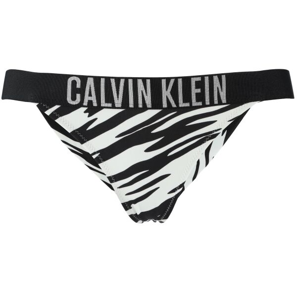Calvin Klein INTENSE POWER-BRAZILIAN-PRINT Dámské plavkové kalhotky