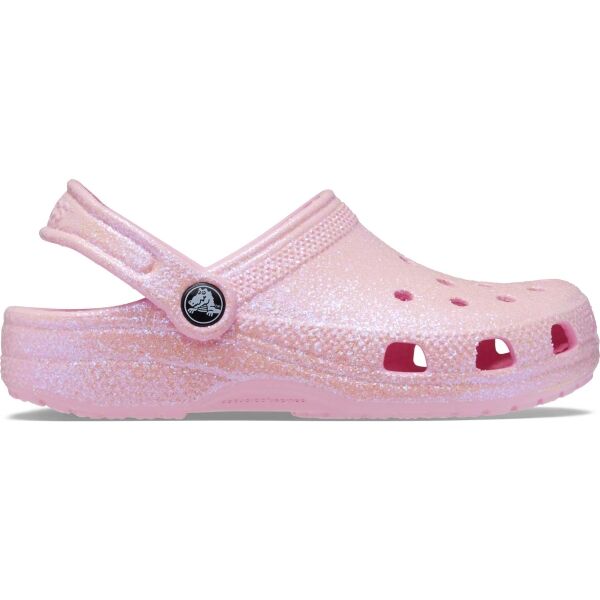 Crocs CLASSIC GLITTER CLOG K Dětské nazouváky