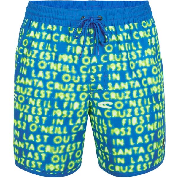 O'Neill SCALLOP NEON 16'' SWIM SHORTS Pánské koupací šortky