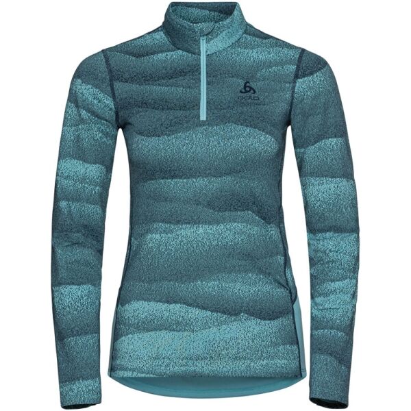 Odlo BL TOP TURTLE NECK L/S HALF ZIP WHISTLER Dámské funkční triko