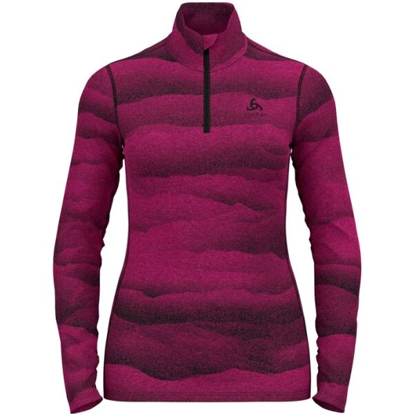 Odlo BL TOP TURTLE NECK L/S HALF ZIP WHISTLER Dámské funkční triko