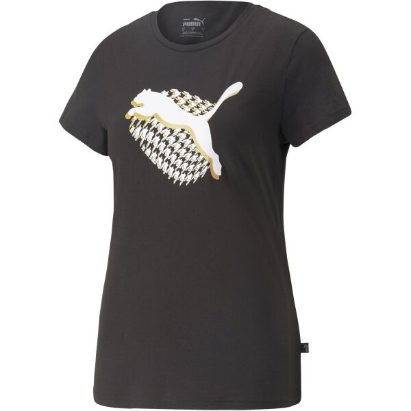 Puma GRAPHIC HOUND STOOTH TEE Dámské triko