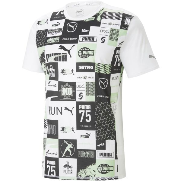 Puma RUN FAVORITE AOP TEE M Pánské triko