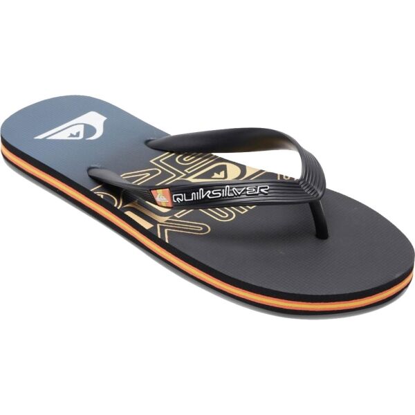 Quiksilver MOLOKAI WORDBLOCK Pánské žabky
