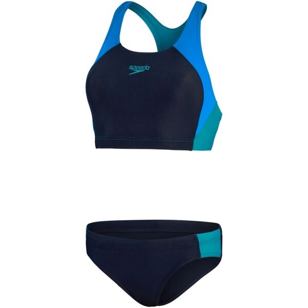 Speedo COLOURBLOCK SPLICE 2 PIECE Dámské dvoudílné plavky