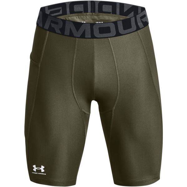 Under Armour HG ARMOUR LONG SHORTS Pánské kompresní kraťasy