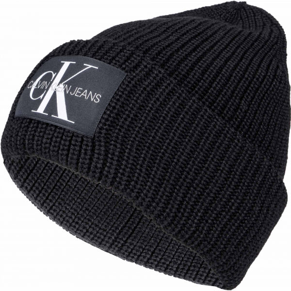 Calvin Klein MONOGRAM BEANIE WL Zimní čepice