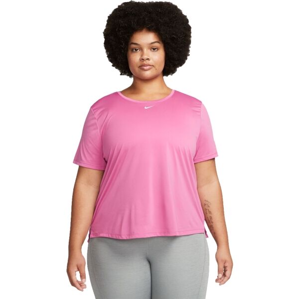 Nike ONE DF SS STD TOP PLUS W Dámské sportovní tričko plus size