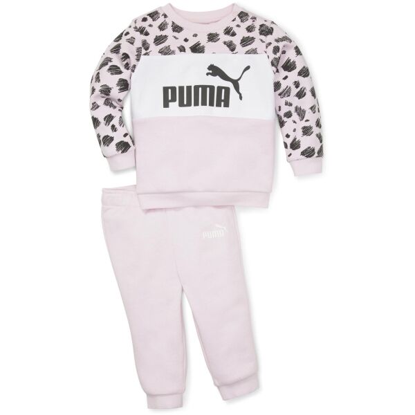 Puma ESS+ MATES INFANTS JOGGER FL DESERT Dětská tepláková souprava