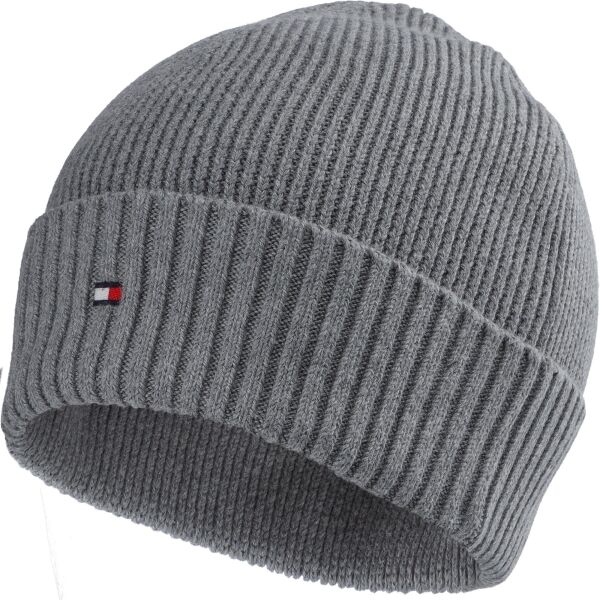 Tommy Hilfiger ESSENTIAL FLAG BEANIE Pánská zimní čepice