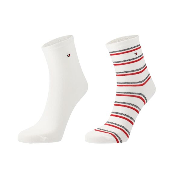 Tommy Hilfiger WOMEN SHORT SOCK 2P ISLAND STRIPE Dámské ponožky