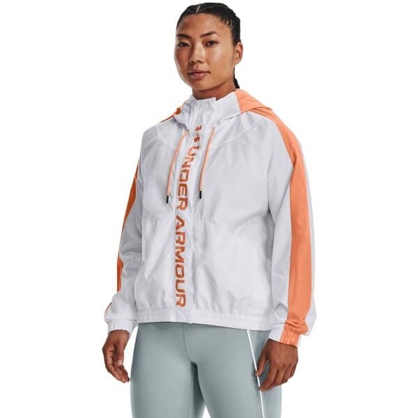 Under Armour RUSH WOVEN FZ JACKET Dámská bunda