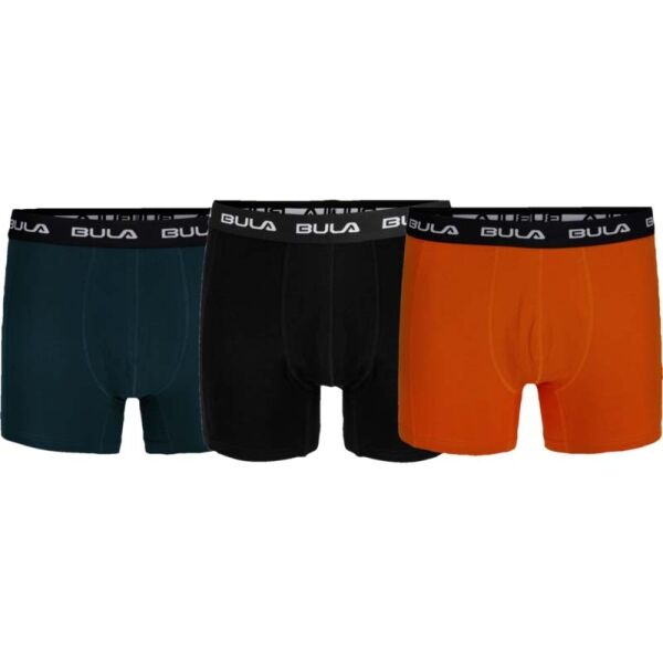 Bula BOXERS 3ks Pánské bavlněné boxerky