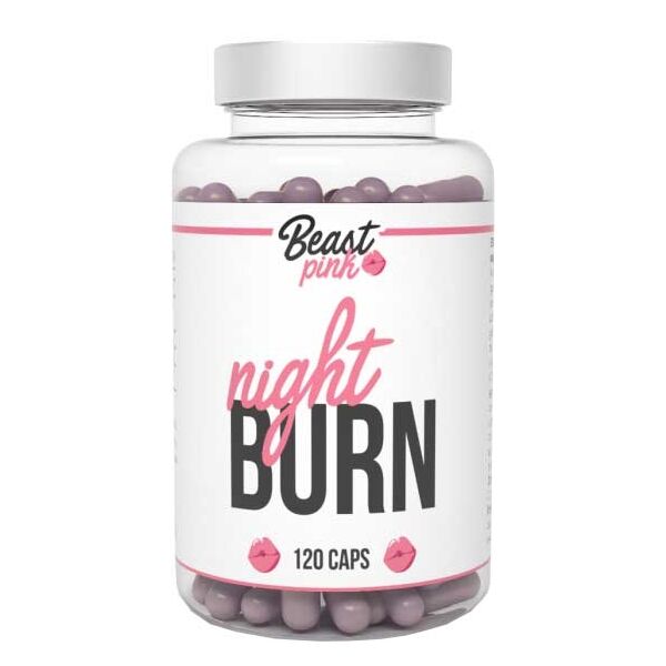 GymBeam NIGHT BURN BEASTPINK 120 CAPS Spalovač tuků