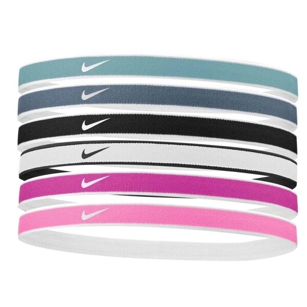 Nike TIPPED SWOOSH SPORT HEADBANDS 6PK 2.0 Čelenka