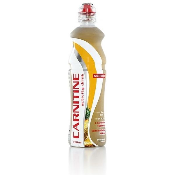 Nutrend CARNITINE ACTIVITY DRINK CAFFEINE 750 ML ANANAS Sportovní nápoj