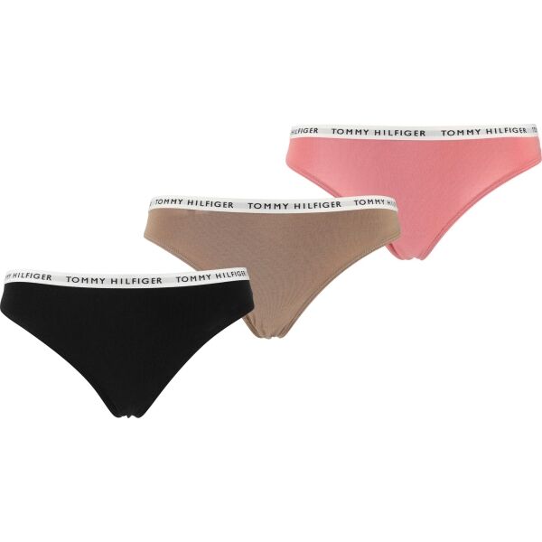 Tommy Hilfiger 3P THONG Dámská tanga