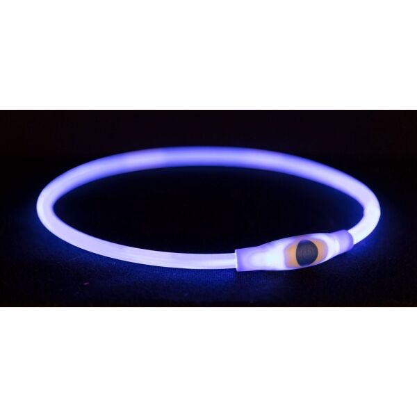TRIXIE FLASH LIGHT RING USB S-M Svítící obojek