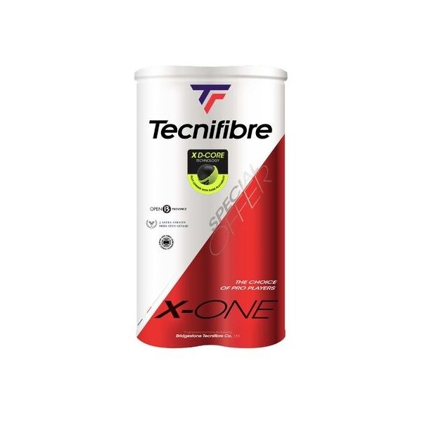 TECNIFIBRE X-ONE BIPACK 2 x 4 PCS Duo balení tenisových míčů